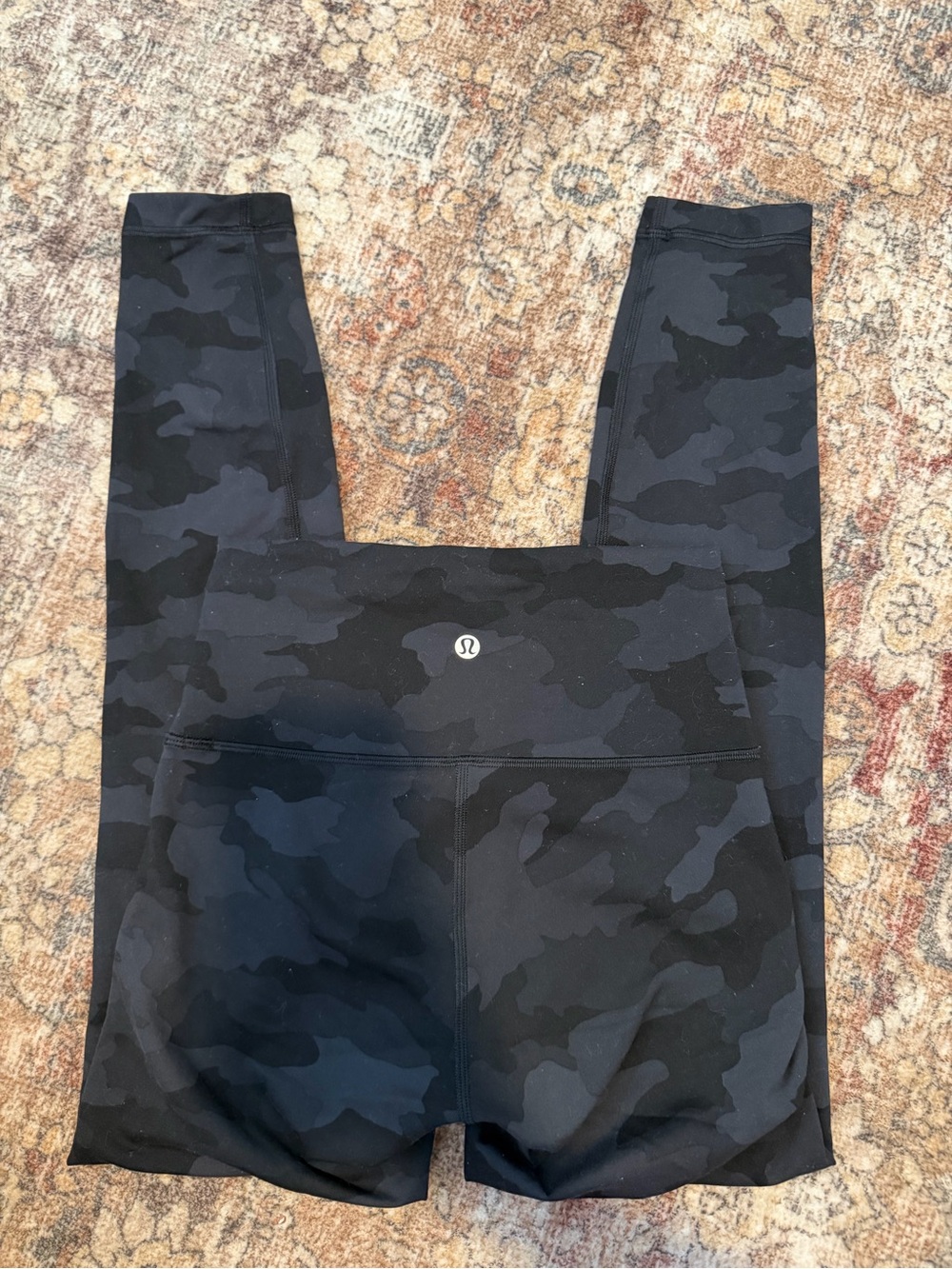 lululemon athletica Black Camo High-Rise Leggings